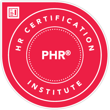PHR designation badge