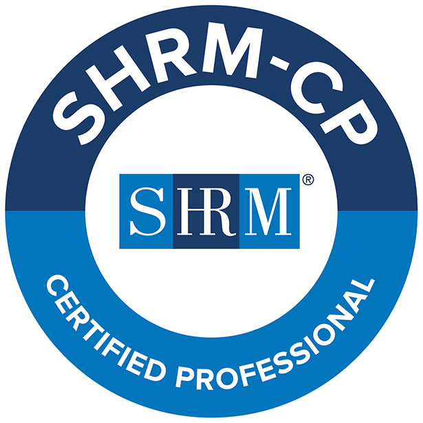 SHRM Certified Professional badge 2025